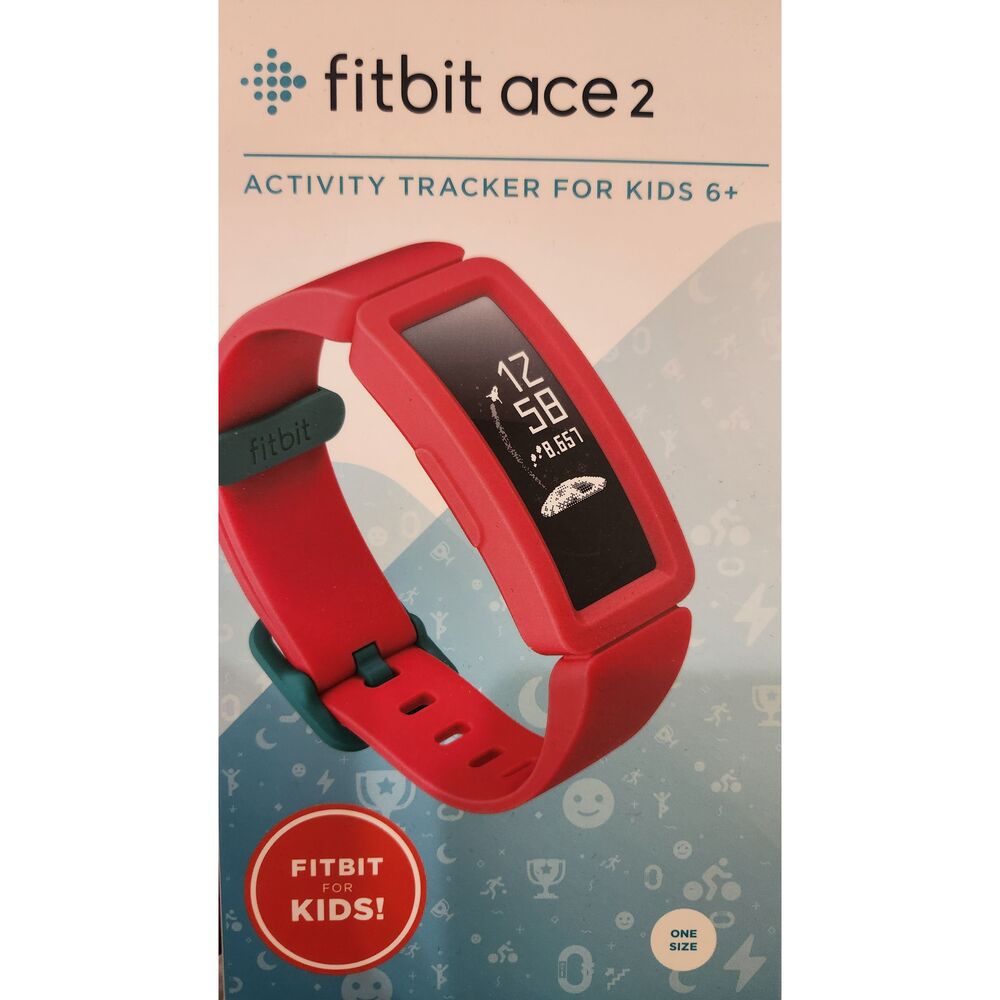 Fitbit Ace 2 Kids Swim-Proof Activity Tracker Size One Size
